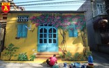 Ngôi làng bích họa tuyệt đẹp ở Hà Nội